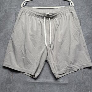 Fair Harbor Anchor Shorts Beige Size‎ 36 Men's Swim Hybrid Recycled Coastal Surf